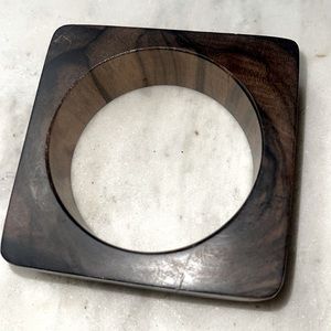 Wooden Bangle Bracelet